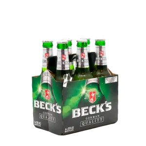 CERVEZA BECKS SIXPACK *330ml