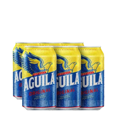 CERVEZA AGUILA ORIGINAL X6 *330ml