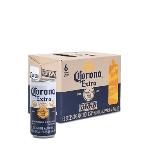 CERVEZA CORONA LATA X6 *269ml