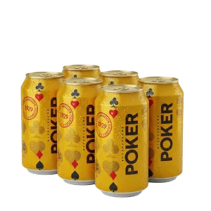 CERVEZA POKER X6 *330ml