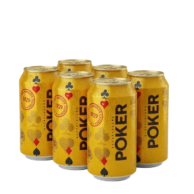 LC CERVEZA POKER 330 SIX PACK CERVEZA POKER X6 *330ml