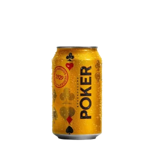CERVEZA POKER LATA *330ml