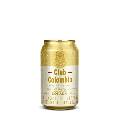 LC CLUB COLOMBIA DORADA LATA 330CC CLUB COLOMBIA DORADA LATA *330ml