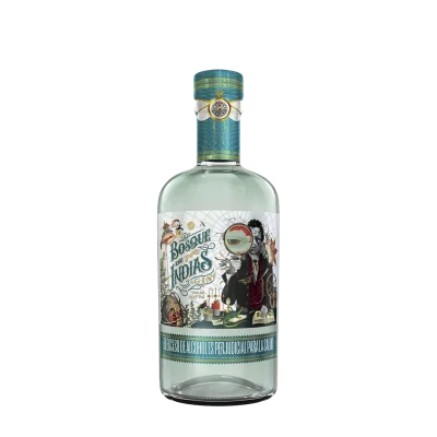 LC GINEBRA BOSQUES INDIAS -700 ML 37.5G GINEBRA BOSQUES INDIAS *700ml