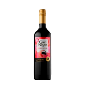 VINO GATO NEGRO TINTO DULCE *750cc