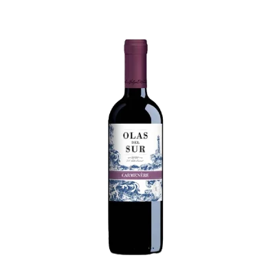 LC VINO TINTO OLAS DEL SUR -750 CARMENER VINO TINTO OLAS DEL SUR CARMENER *750ml