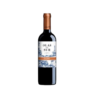 VINO TINTO OLAS DEL SUR MALBEC *750ml