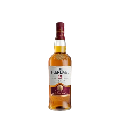 LC WHISKY THE GLENLIVET 15 AÑOS -700CC WHISKY THE GLENLIVET 15 AÑOS *700cc