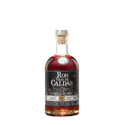 RON VIEJO CALDAS CARTA DE ORO -375ML RON VIEJO CALDAS CARTA DE ORO *375ml