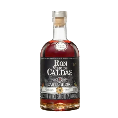 RON VIEJO CALDAS CARTA DE ORO -750ML RON VIEJO CALDAS CARTA DE ORO *750ml